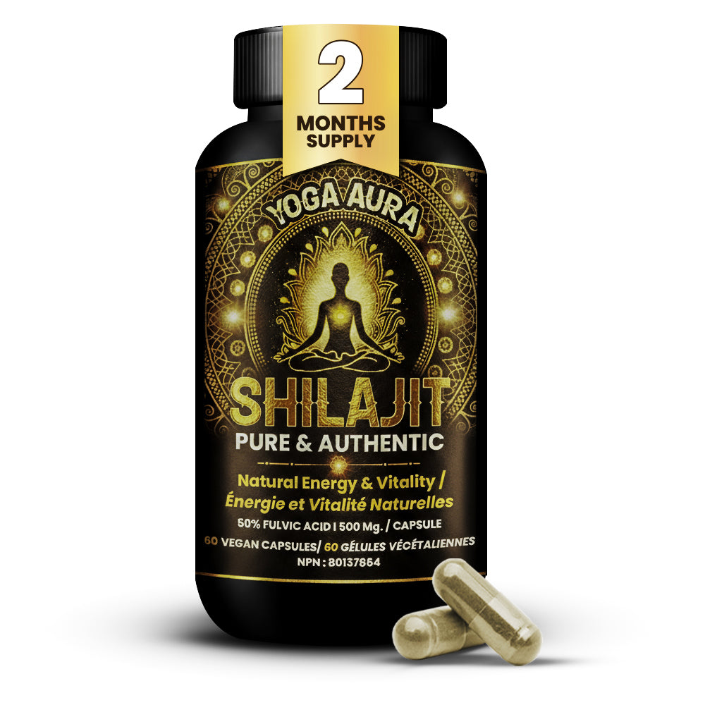 Pure Himalayan Shilajit Supplement for men and women - Resin in Capsules for organic lifestyle seekers